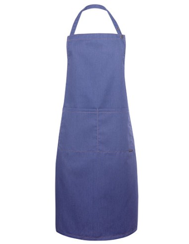 KAL-LS22-Bib Apron Jeans-Style With Pocket